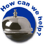 A bell with the words "How can we help?"